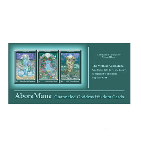 AboraMana Channeled Goddess Wisdom Cards Schiffer Publishing