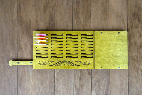 Embroidery Thread Spool Holder, Compact Sewing Thread Organizer for Standard Spools, Tabletop Storage by Embroidery Craft