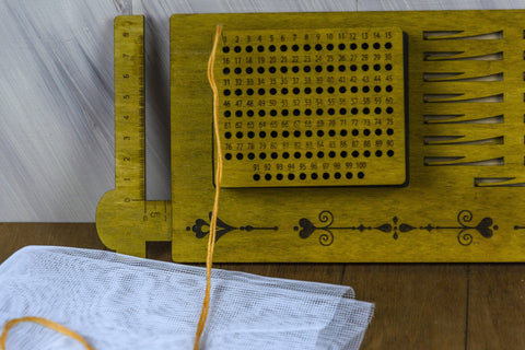 Embroidery Thread Bobbin Holder Organizer, Compact Stable Sewing Storage for Standard Plastic and Cardboard Bobbins, Embroidery Craft