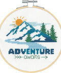 Cross Stitch Kit Adventure Awaits