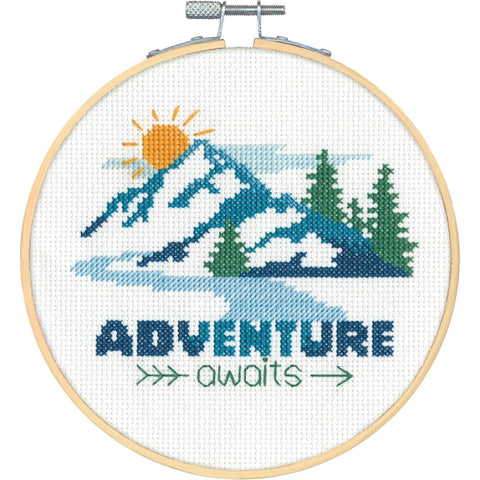 Cross Stitch Kit Adventure Awaits