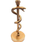 Aesculapius staff - symbol of medical art. MC - 9634G 30cm high. - Hobby.lt 🇬🇧