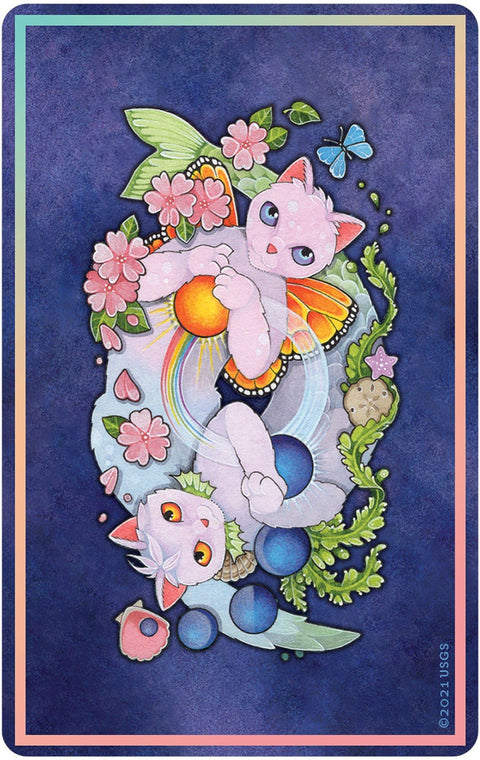 Affirmations of the Fairy Cats Cards US Games Systems - Hobby.lt 🇬🇧