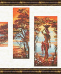 AI013 Orange River Cross Stitch Kit from Golden Fleece - Hobby.lt 🇬🇧