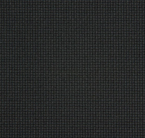 Zweigart Black Aida 16 Cross Stitch Fabric, 100% Cotton, 16 Count, 50 x 100 cm Embroidery Cloth
