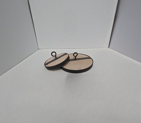Tandoor Heat Diffuser Stone, 22 cm Round Heat-Resistant Stone for Even Cooking and Preventing Burnt Food, HOBi.LT