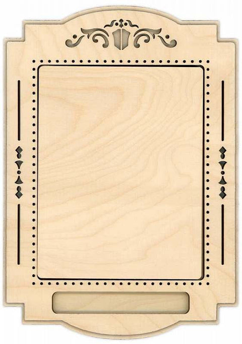 Medinis siuvinėjimo rėmelis Langas, 15x22 cm
