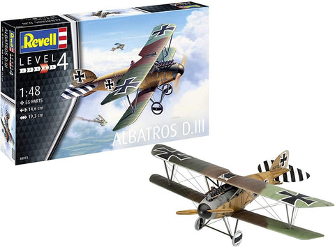 Albatros D.III - Plastic Modelling Kit By Revell