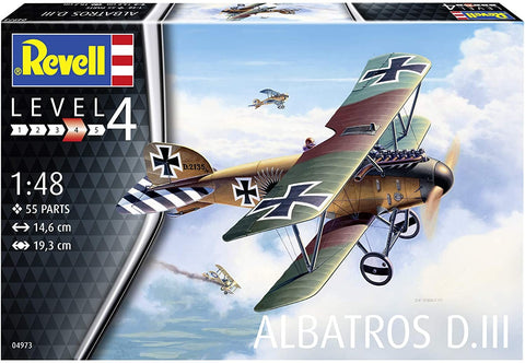 Albatros D.III - Plastic Modelling Kit By Revell