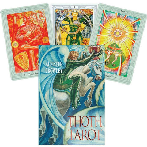 Aleister Crowley Tarot Pocket Tarot Cards AGM - Hobby.lt 🇬🇧