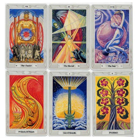 Aleister Crowley THOTH Small Tarot cards US Games Systems - Hobby.lt 🇬🇧