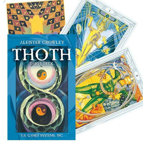 Aleister Crowley THOTH Small Tarot cards US Games Systems - Hobby.lt 🇬🇧