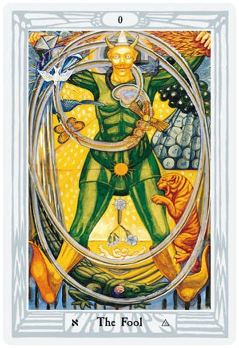 Aleister Crowley THOTH Standard Tarot cards AGM