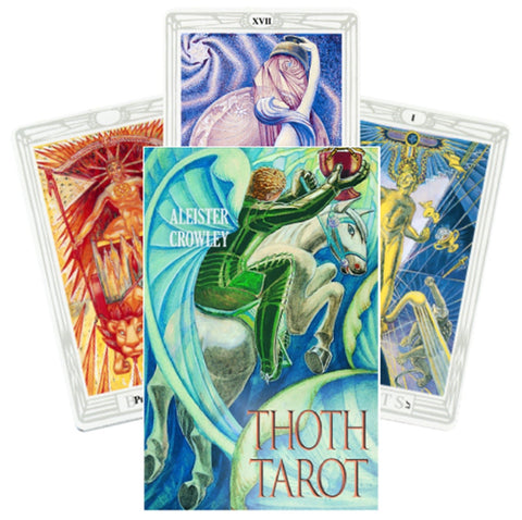 Aleister Crowley Thoth Tarot Standard French Edition Cards AGM - Hobby.lt 🇬🇧