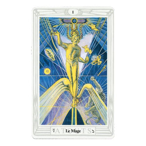 Aleister Crowley Thoth Tarot Standard French Edition Cards AGM - Hobby.lt 🇬🇧