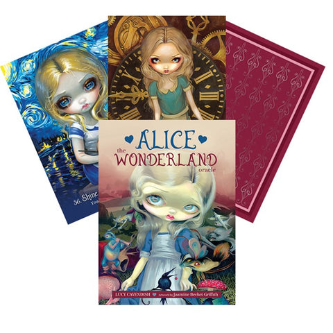 Alice The Wondeland Tarot cards Blue Angel