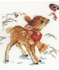 Alisa Siuvinėjimo rinkinys Stirniukas 0-100 (14x14 cm) - Hobby.lt