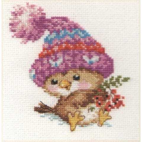 Alisa Siuvinėjimo rinkinys Žvirbliukas 0-101 (11x12 cm) - Hobby.lt