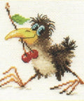 Alisa Siuvinėjimo rinkinys Varniukas 0-107 (12x12 cm) - Hobby.lt