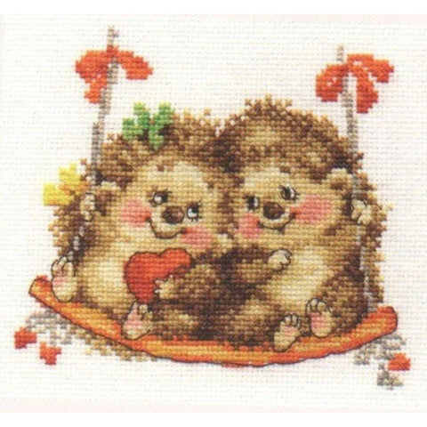 Alisa Siuvinėjimo rinkinys Meilučiai 0-115 (14x13 cm) - Hobby.lt