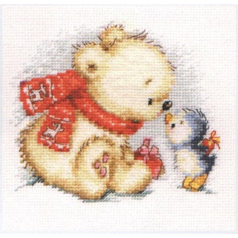 Alisa Siuvinėjimo rinkinys Labas, kas tu? 0-121 (13x12 cm) - Hobby.lt