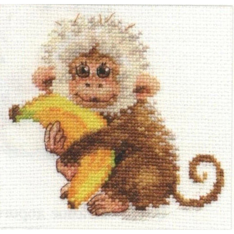 Alisa Siuvinėjimo rinkinys Mano bananas 0-127 (12x11 cm) - Hobby.lt