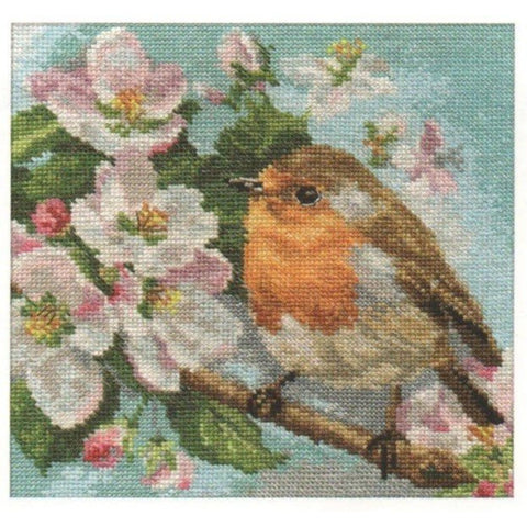 Alisa Siuvinėjimo rinkinys Robinas 1-20 (17x17 cm) - Hobby.lt