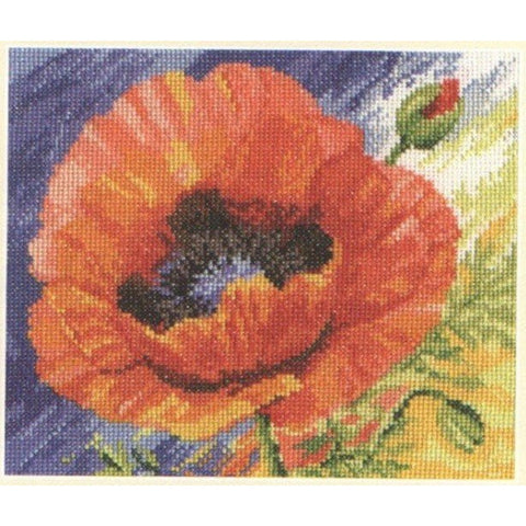 Alisa Siuvinėjimo rinkinys "Aguona" 2-04 (20x18 cm)