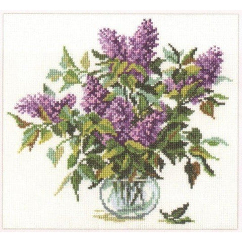 Alisa Siuvinėjimo rinkinys "Bijūnų puokštė" 2-05 (21x21 cm)