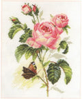 Alisa Siuvinėjimo rinkinys Rožė ir drugelis 2-13 (17x25 cm) - Hobby.lt