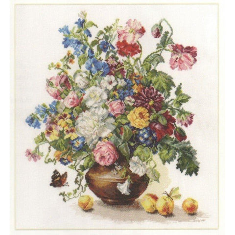 Alisa Siuvinėjimo rinkinys Gėlių darželio gėrybės 2-23 (32x37 cm) - Hobby.lt