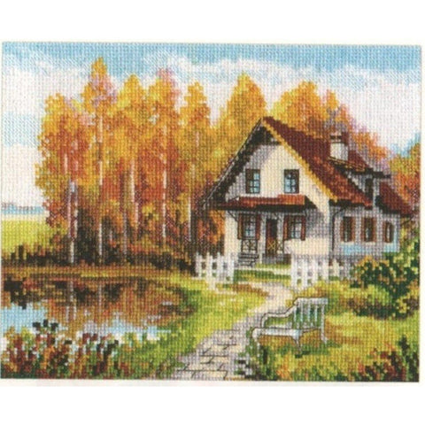 Alisa Siuvinėjimo rinkinys "Poilsio mansarda" 3-14 (21x17 cm)