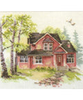 Alisa Siuvinėjimo rinkinys Rožinis namelis 3-19 (18x14 cm) - Hobby.lt