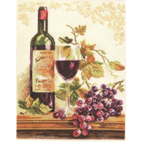 Alisa Siuvinėjimo rinkinys Skanus vynas 5-07 (27x35 cm) - Hobby.lt