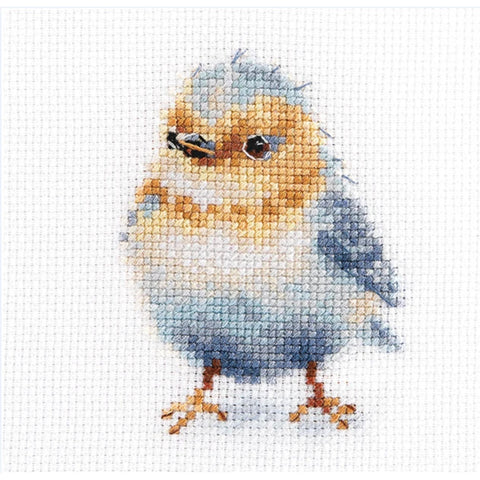 Birds Cross Stitch Kit for Beginners and Advanced, Alisa Embroidery Set with Fabric, Threads, Needle, Pattern and Instructions
