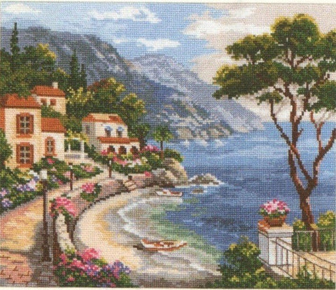 Alisa Siuvinėjimo rinkinys "Poilsio užuolanka" 3 - 02 (32x25 cm) - Hobby.lt 🇬🇧