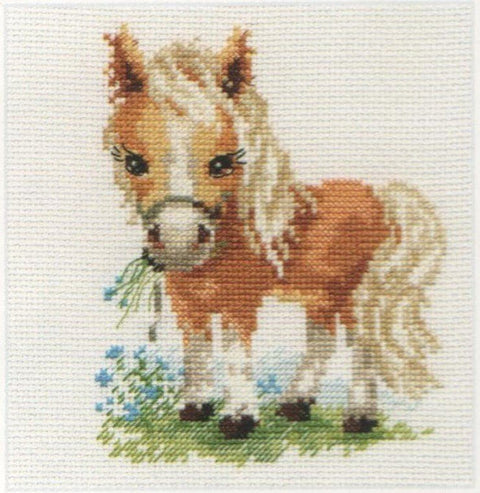 Alisa Siuvinėjimo rinkinys "Ponis" 0 - 114 (12x14 cm) - Hobby.lt 🇬🇧