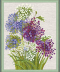 Allium - Cross Stitch Kit from RIOLIS Ref. no.:1484 - Hobby.lt 🇬🇧