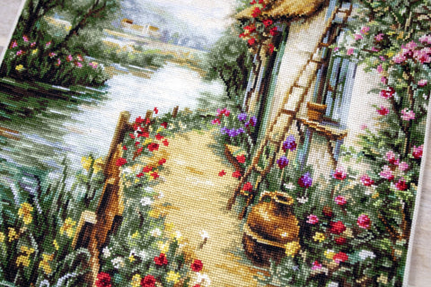 Along the River SB581 - Cross Stitch Kit - Hobby.lt 🇬🇧