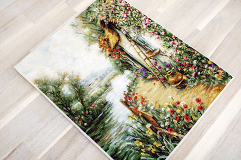 Along the River SB581 - Cross Stitch Kit