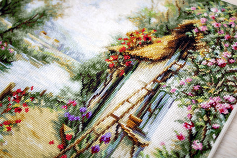 Along the River SB581 - Cross Stitch Kit