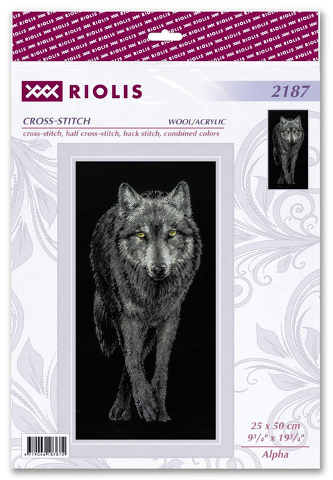 Alpha. Cross Stitch kit by RIOLIS Ref. no.: 2187 - Hobby.lt 🇬🇧