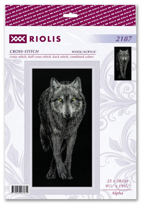 Alpha. Cross Stitch kit by RIOLIS Ref. no.: 2187