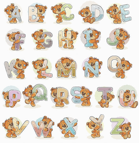 Alphabet SB1201 - Cross Stitch Kit