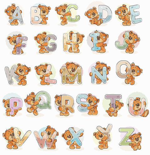 Alphabet SB1201 - Cross Stitch Kit