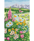 Alpine Meadow SANA - 04 - Cross Stitch Kit by Andriana - Hobby.lt 🇬🇧