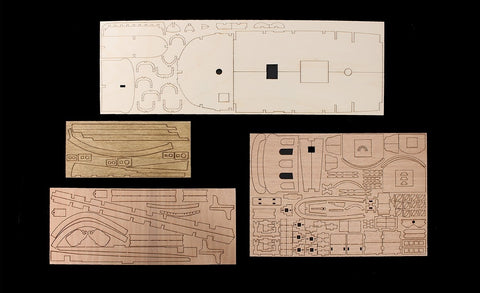 Amazing Scale Ship Kit! Occre Endeavour 1:54 Scale.