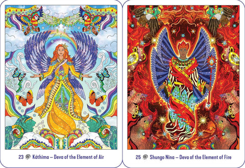 Amazonian Angel Oracle cards Destiny Books