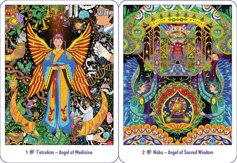 Amazonian Angel Oracle cards Destiny Books