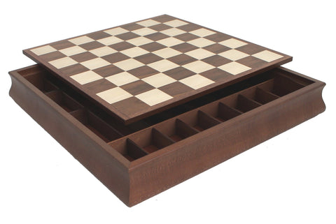 AMERICAN INDEPENDENCE WAR: Handpainted Chess Set with Walnut Chessboard & Box - Hobby.lt 🇬🇧